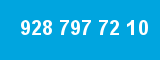 928 797 72 10 928 797 72 10